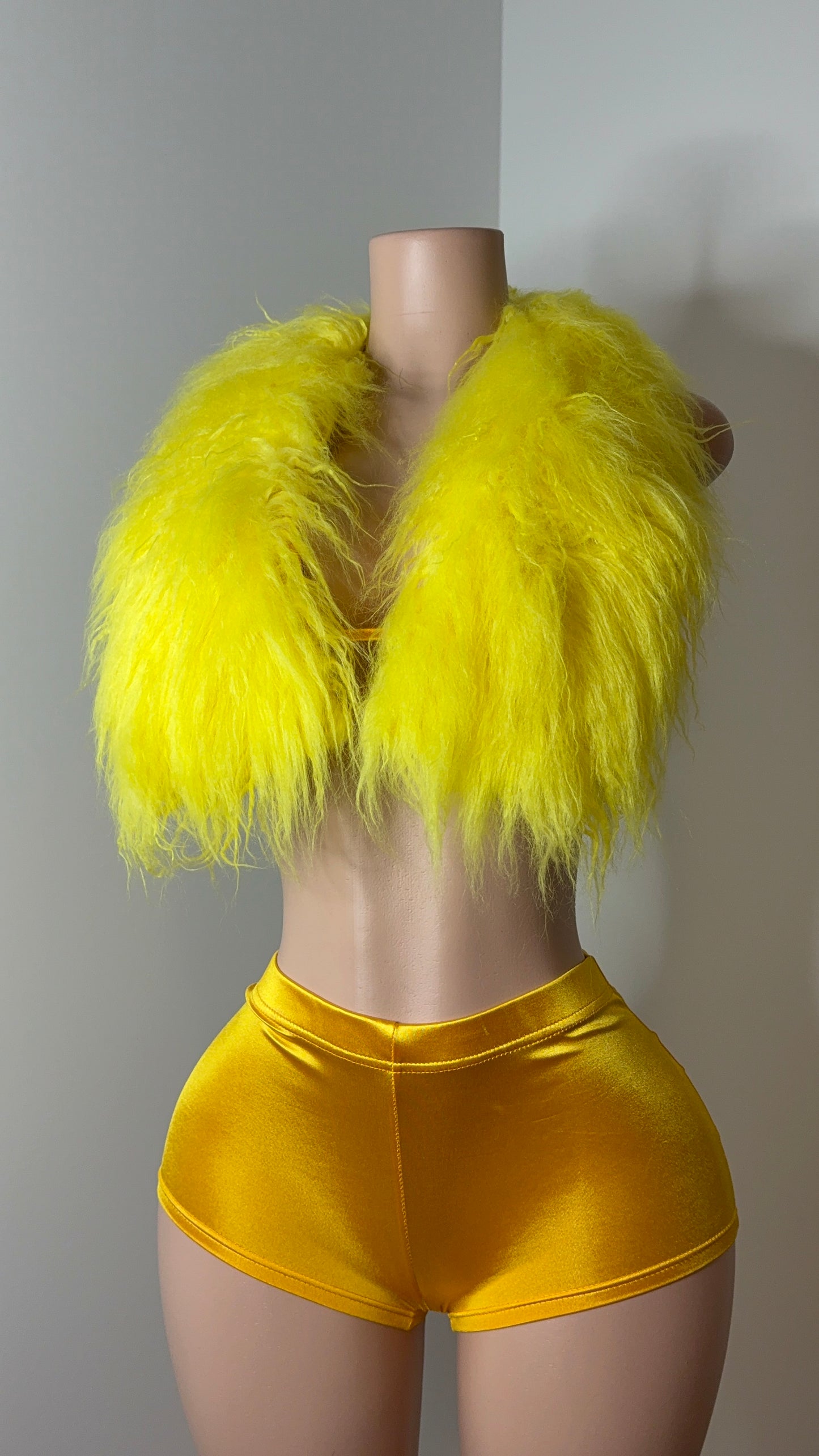 Lotus Fur Set - Lemon
